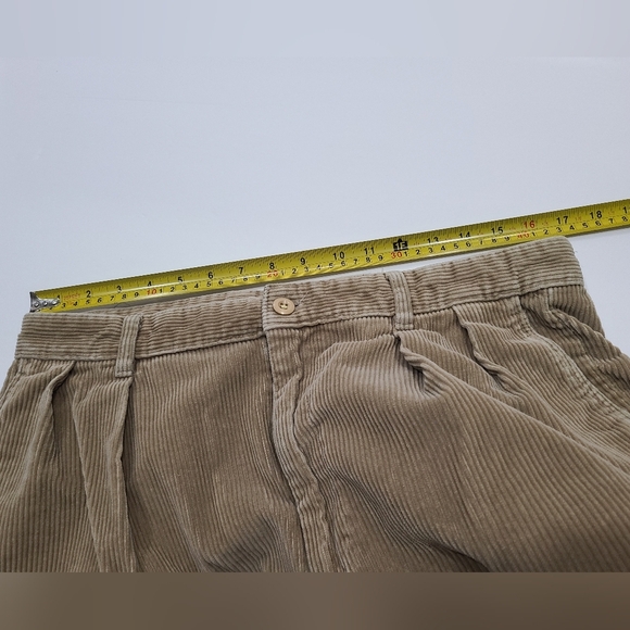 Vintage Tommy Hilfiger Men's Tan Corduroy Pants sz.34×30 - Picture 8 of 9